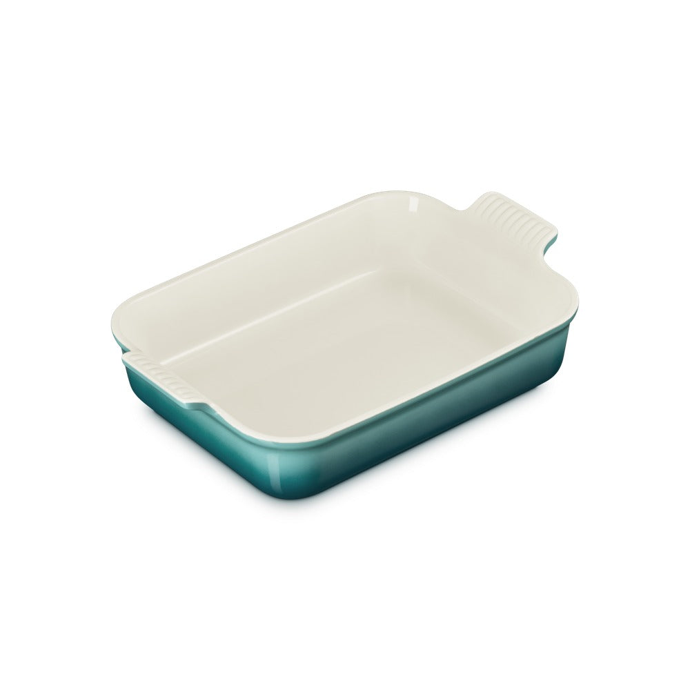 32x24 cm - Le Creuset Tradition Pirofila Rettangolare In Gres Vetrificato