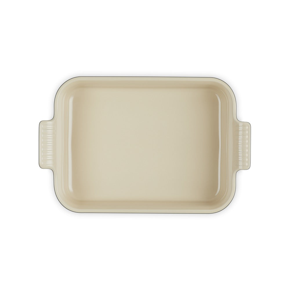 32x24 cm - Le Creuset Tradition Pirofila Rettangolare In Gres Vetrificato
