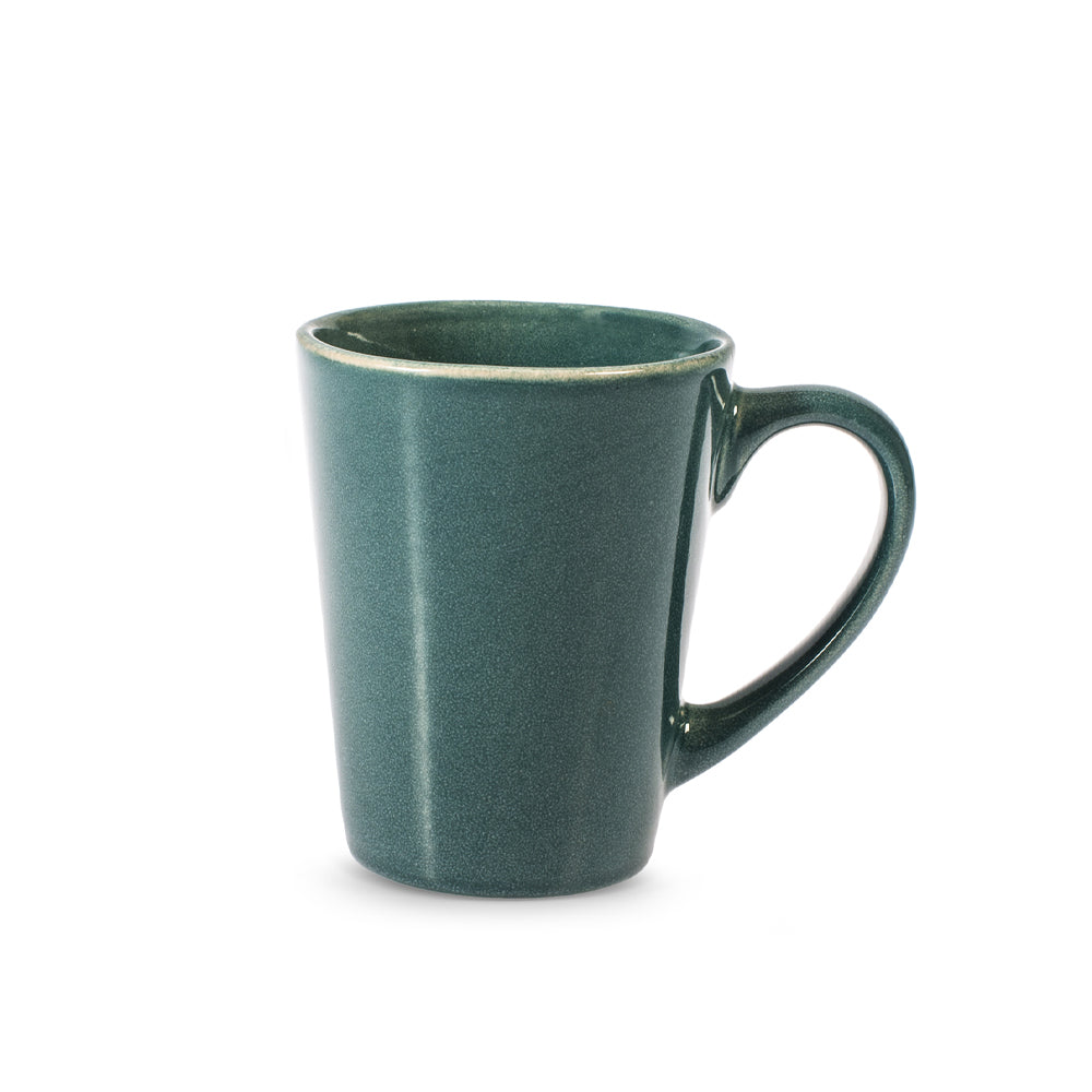 30 cl - H&H Tierra Tazza Mug Colori Assortiti In Stoneware Set 6 Pz