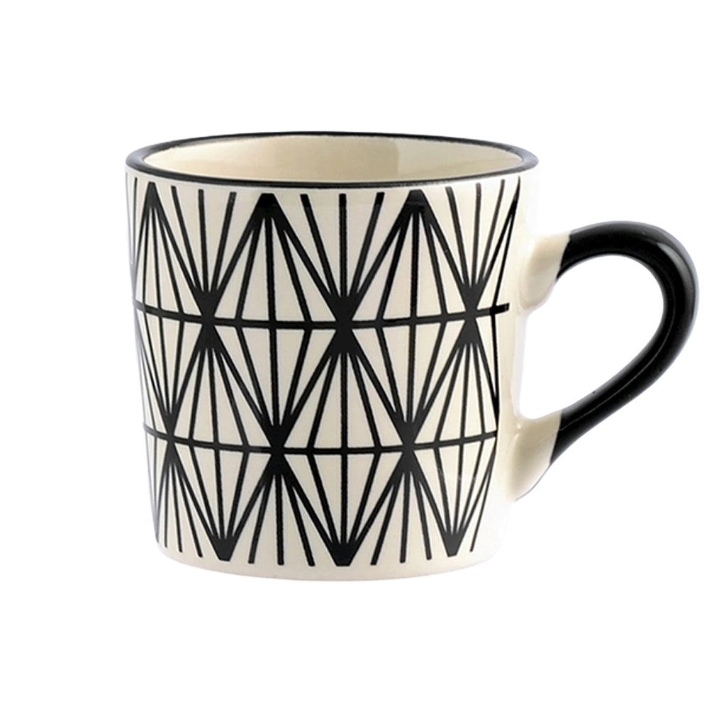 8.5 cl - H&H Vhera Tazzina Caffé Colori Assortiti In Stoneware Set 6 Pz