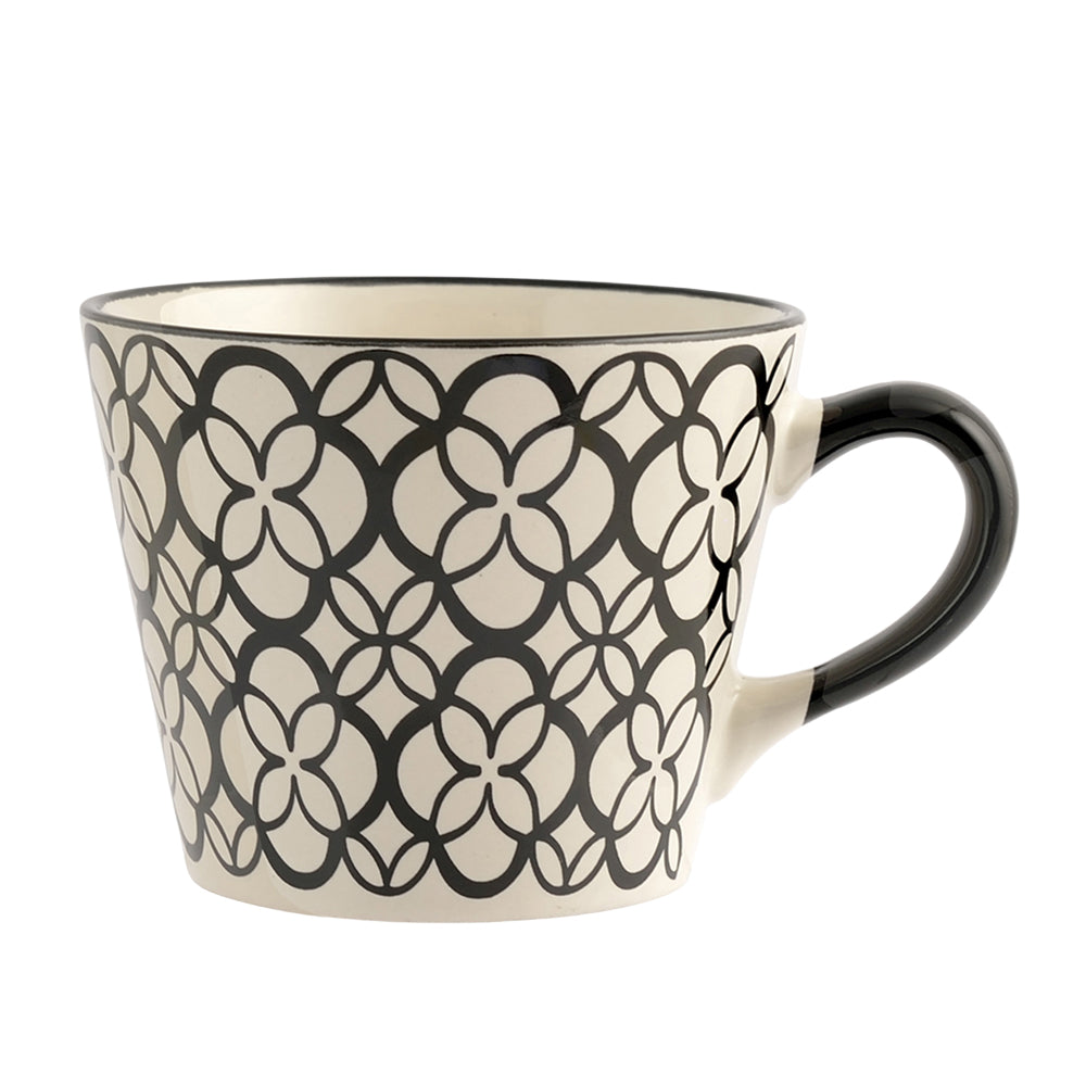 34 cl - H&H Vhera Tazza Cappuccino Colori Assortiti In Stoneware Set 6 Pz