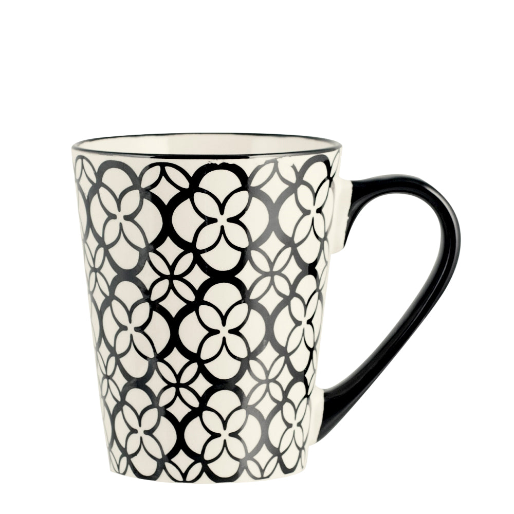 35 cl - H&H Vhera Tazza Mug Colori Assortiti In Stoneware Set 6 Pz