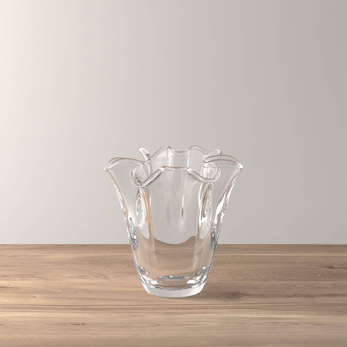 200 Cl Villeroy And Boch Blossom Vaso Fazzoletto In Vetro