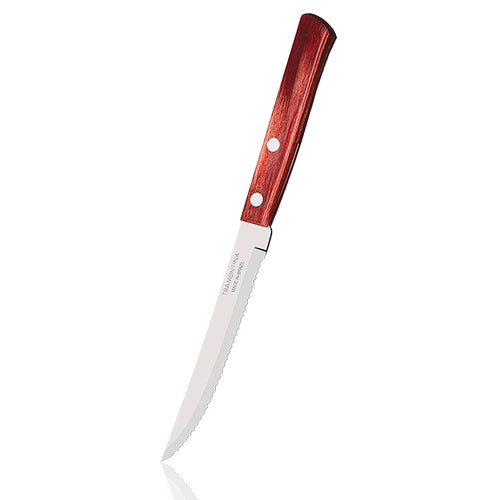 Tramontina Tradicional Coltello Bistecca In Acciaio Inox Poliwood Set 6 Pz