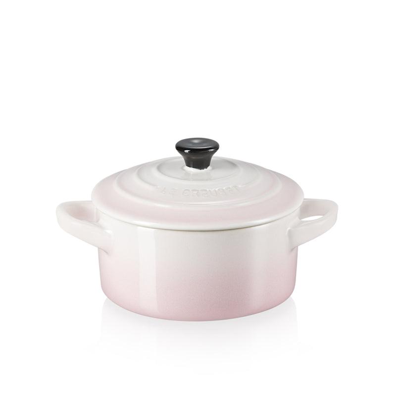 10 Cm Le Creuset Mini Cocotte Casseruola Rotonda In Gres Vetrificato