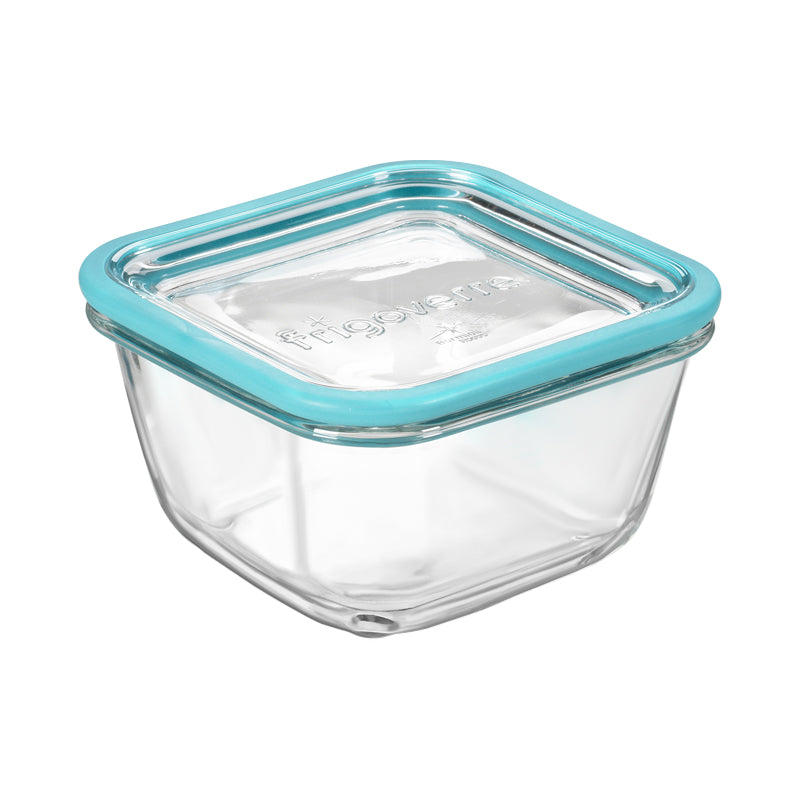 14X14 Cm Bormioli Rocco Frigoverre Future Contenitore Per Alimenti In Vetro Temperato