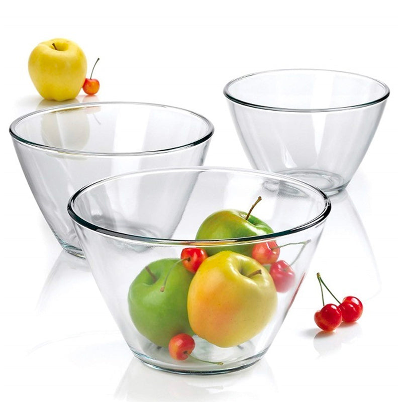26 Cm Bormioli Rocco Basic Insalatiera In Vetro