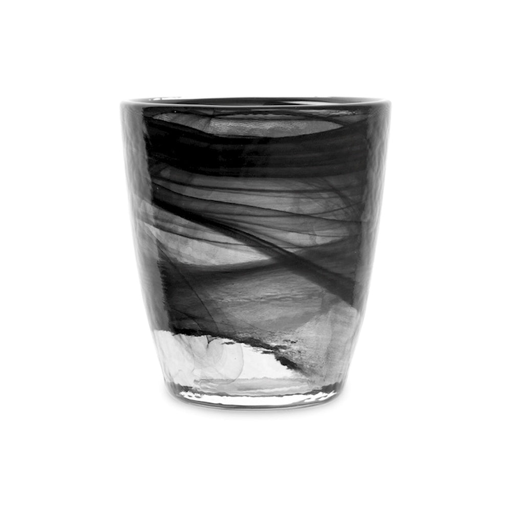 23 cl - H&H Alabastro Bicchiere Acqua In Vetro - Set 6 Pz