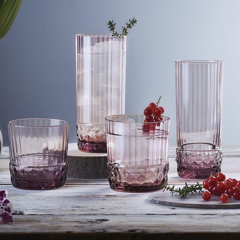 40 Cl Bormioli Rocco America 20S Bicchiere Cocktail In Vetro Set 6 Pezzi