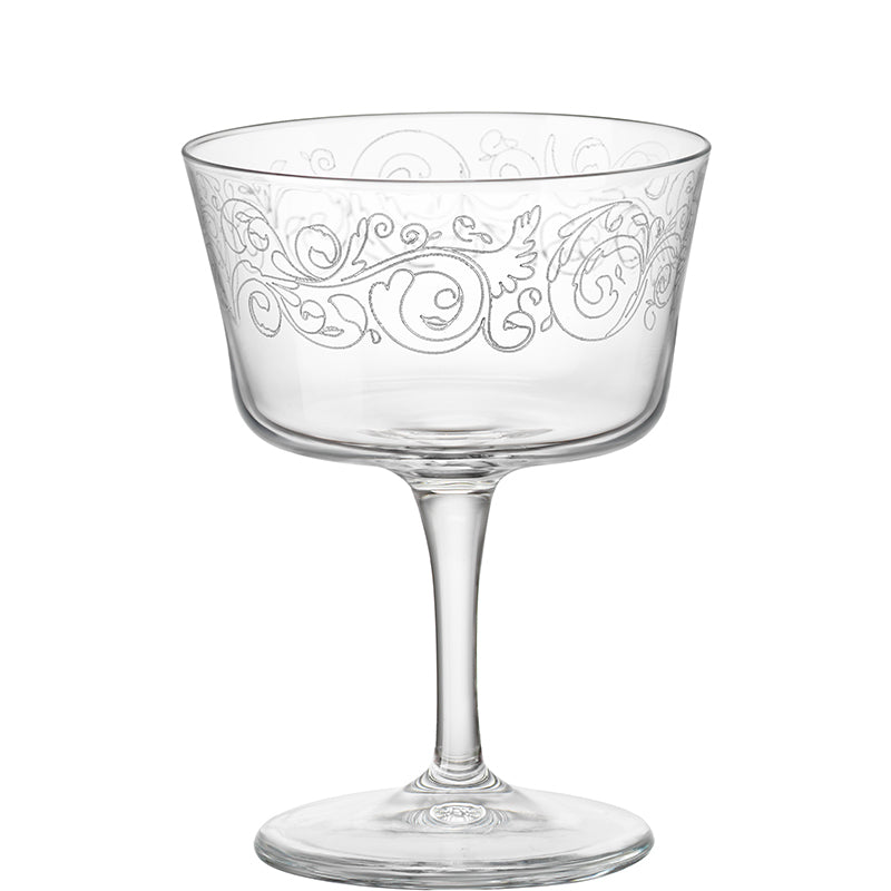 22 Cl Bormioli Rocco Bartender Calice Fizz In Vetro Set 6 Pezzi