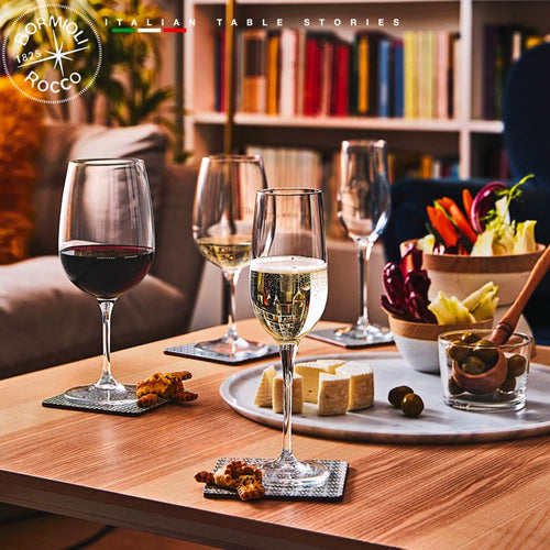 21 5 Cl Bormioli Rocco Spazio Calice Flute In Vetro Set 3 Pz