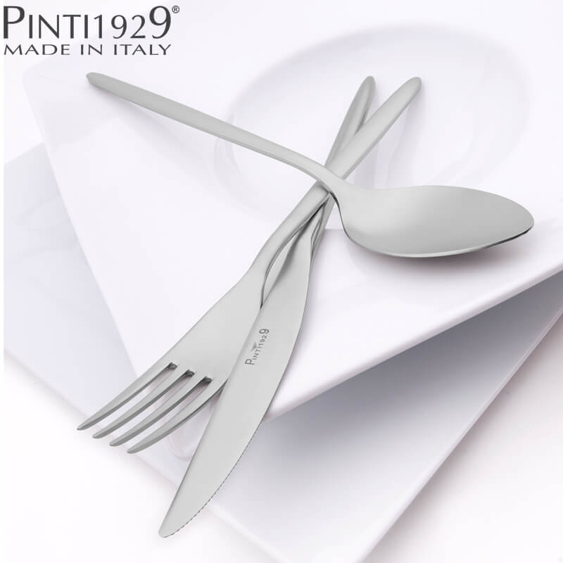 Pintinox Olivia Servizio Posate In Acciaio Inox Set 24 Pz