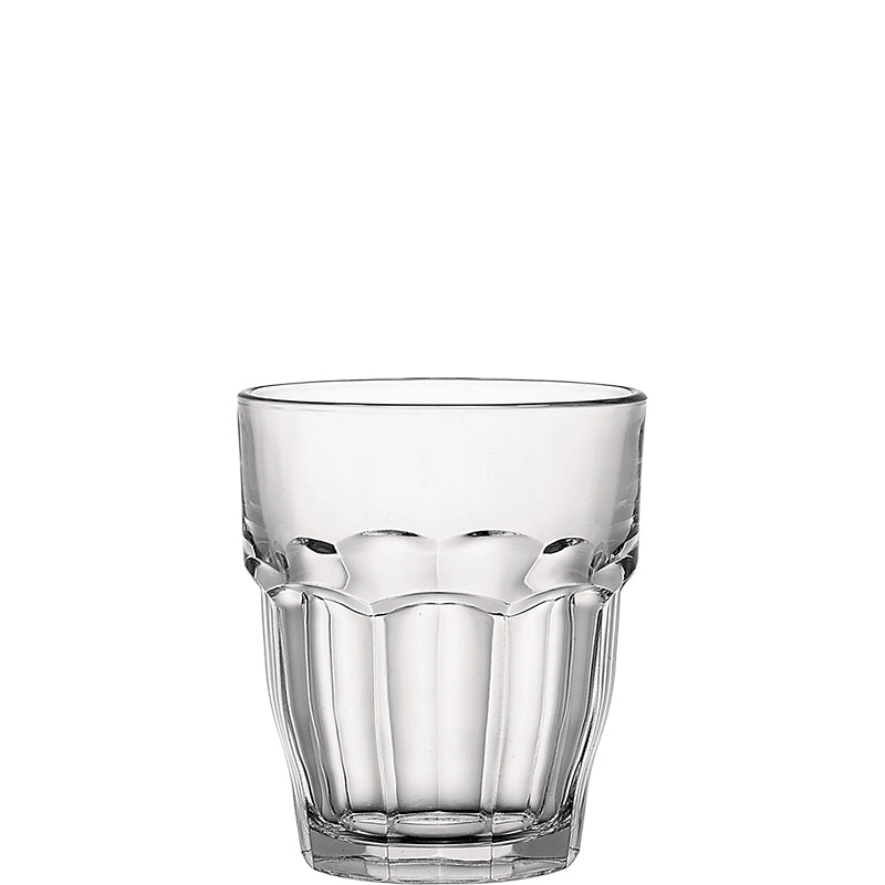 27 Cl Bormioli Rocco Rock Bar Bicchiere Bibita In Vetro Temperato Set 36 Pezzi