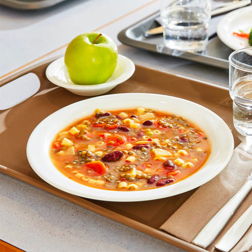 23 5 Cm Arcoroc Hoteliere Piatto Piano In Vetro Opale Set 6 Pz