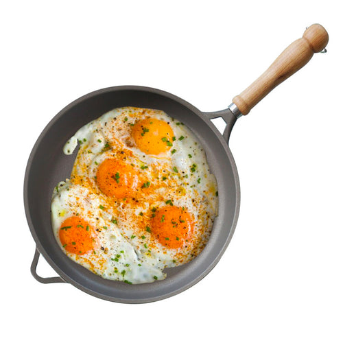 24 Cm Berndes Bonanza Padella Antiaderente In Alluminio Con Manico In Legno