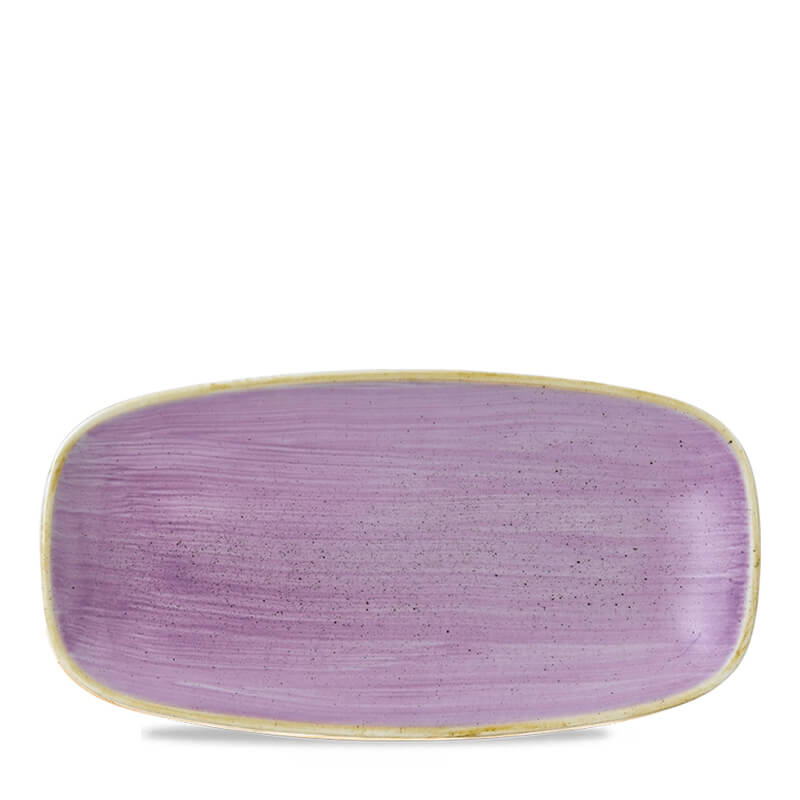 29.9x15.3 cm - Stonecast Rectangular Presentation Plate in Vitrified Porcelain