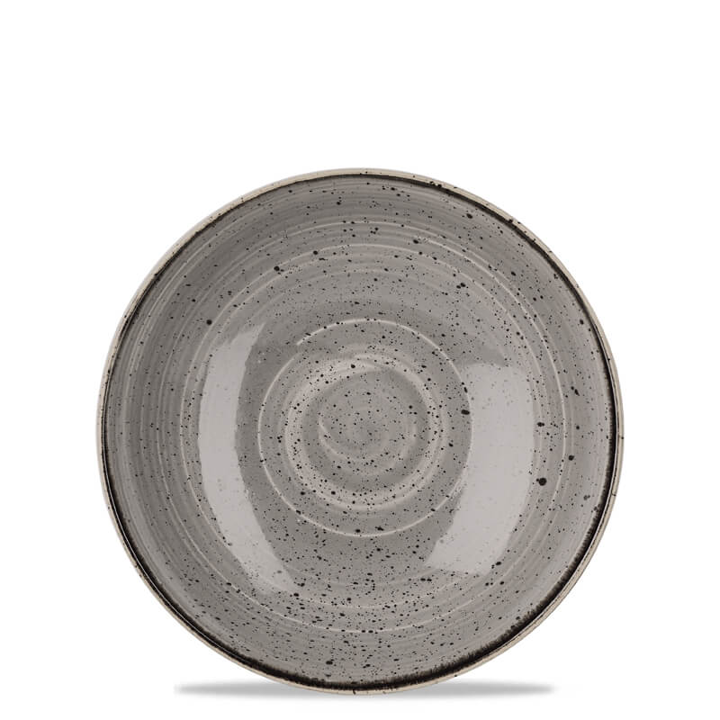 24 8 Cm Churchill Stonecast Piatto Fondo Rotondo In Porcellana Vetrificata