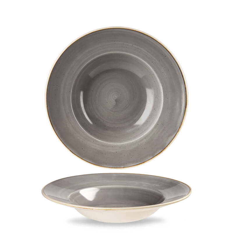 28 Cm Churchill Stonecast Piatto Pasta Rotondo In Porcellana Vetrificata