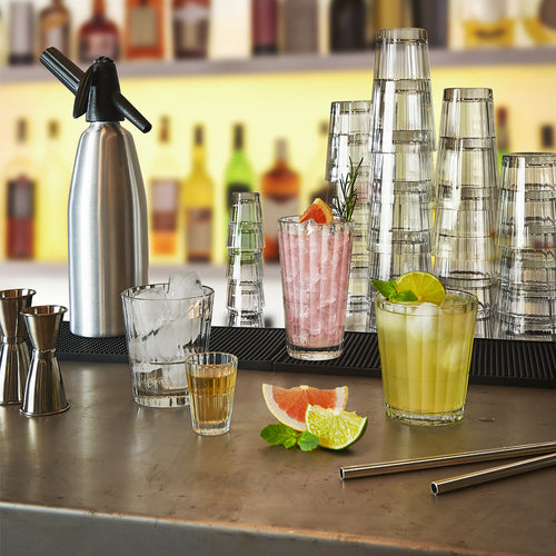 31 2 Cl Bormioli Rocco Oxford Bicchiere Whisky In Vetro Temperato Set 6 Pezzi