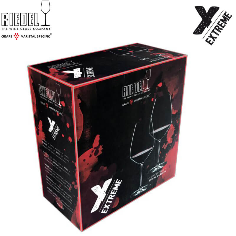 70 9 Cl Riedel Extreme Calice Vino Rosso In Vetro Set 2 Pezzi
