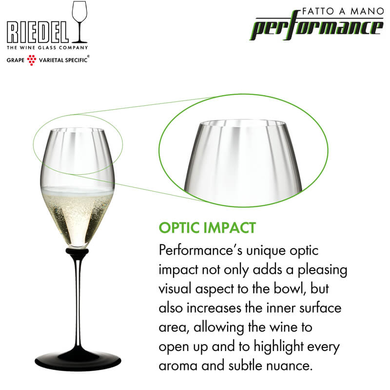 37 5 Cl Riedel Fatto A Mano Calice Champagne In Vetro