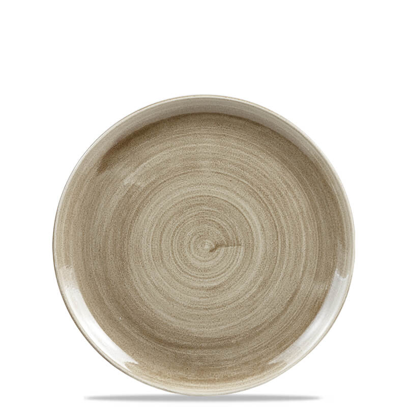 26 Cm Churchill Stonecast Piatto Piano Rotondo In Porcellana Vetrificata