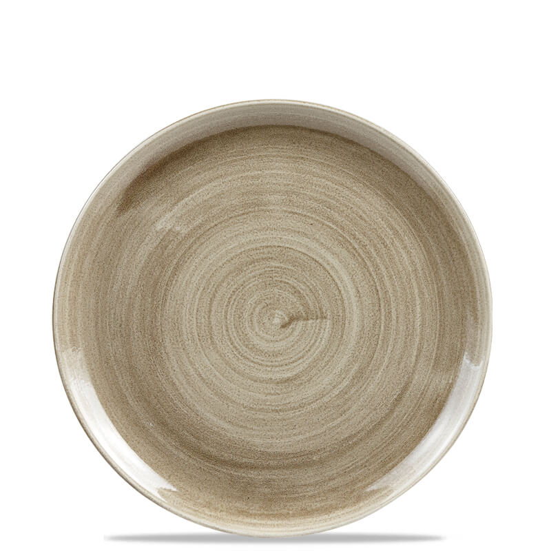 28 8 Cm Churchill Stonecast Piatto Piano Rotondo In Porcellana Vetrificata