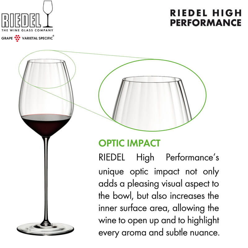 83 4 Cl Riedel High Performance Calice Vino Rosso Cabernet In Vetro