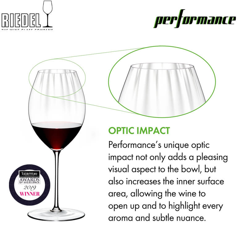 Riedel Performance Calice Degustazione In Vetro Set 4 Pezzi