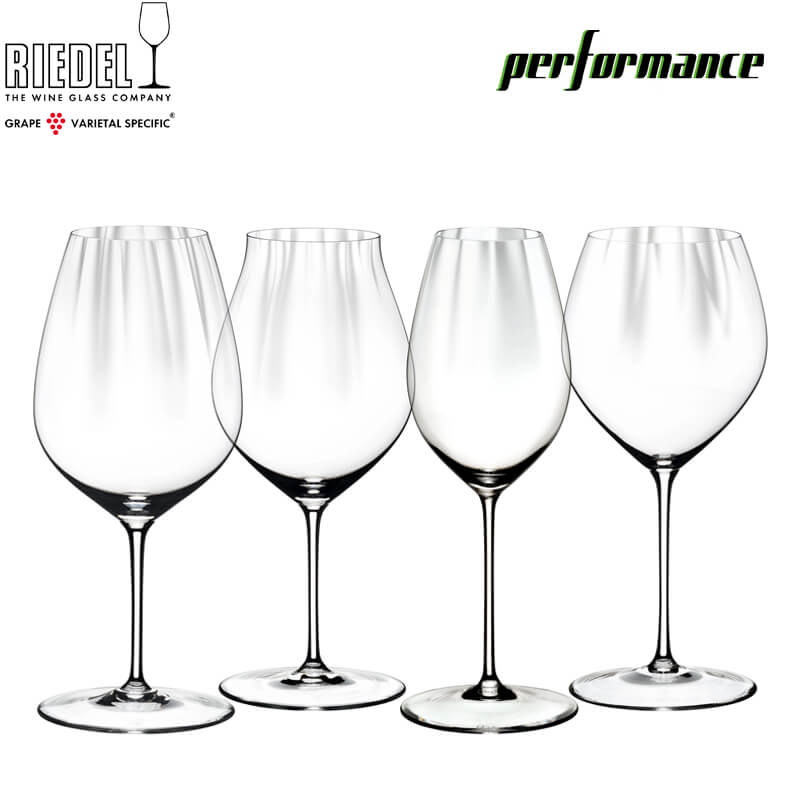 Riedel Performance Calice Degustazione In Vetro Set 4 Pezzi