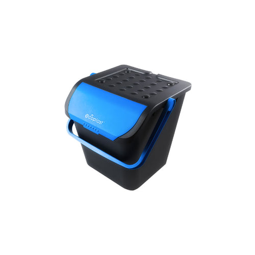 28 Lt Ecoplast Ecologic Pattumiera Rettangolare In Plastica Set 3 Pz