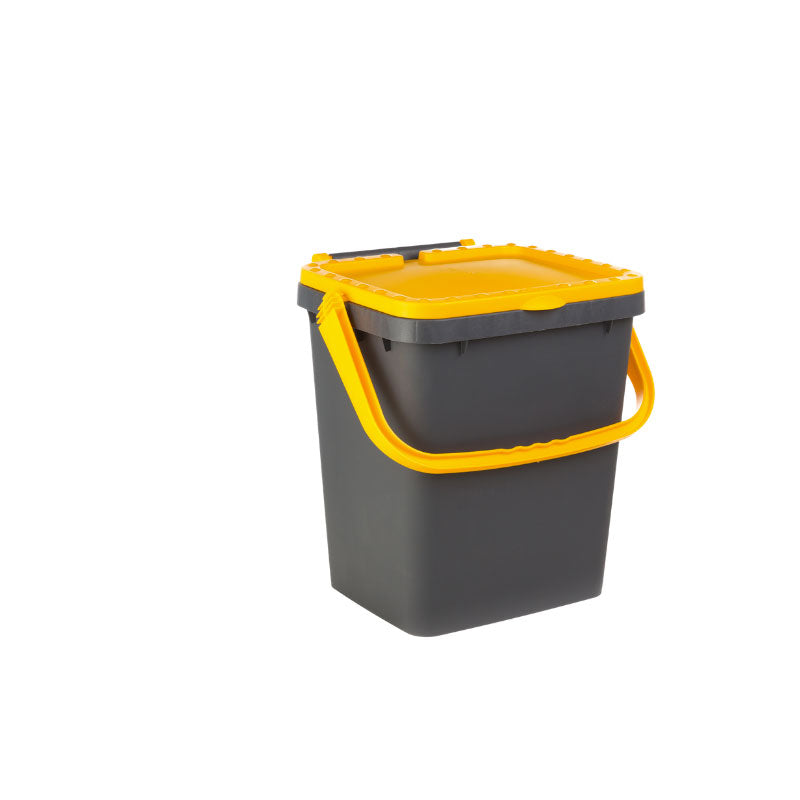 Ecoplast Ecoplus Pattumiera Rettangolare In Plastica Set 3 Pz