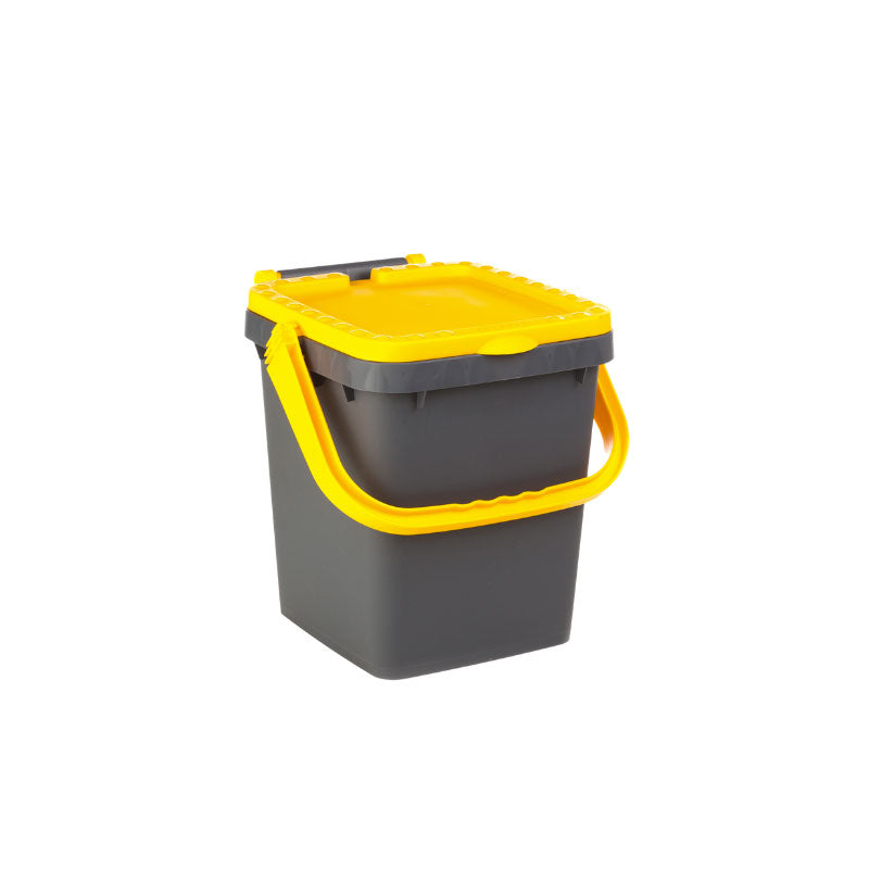 Ecoplast Ecoplus Pattumiera Rettangolare In Plastica Set 3 Pz