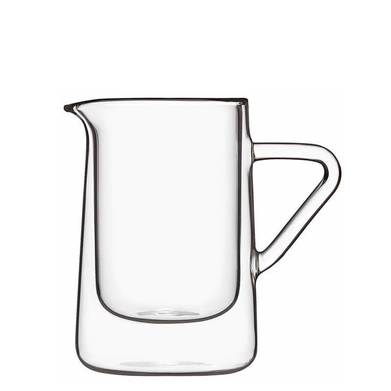 14 5 Cl Bormioli Luigi Thermic Glass Lattiera In Vetro Borosilicato Set 2 Pezzi
