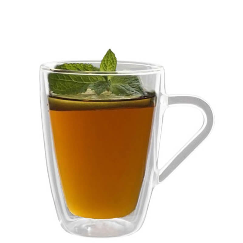 32 Cl Bormioli Luigi Thermic Glass Mug In Vetro Borosilicato