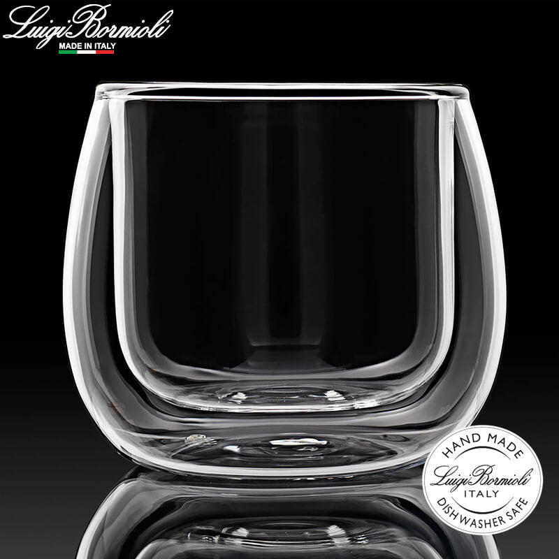 11 5 Cl Bormioli Luigi Thermic Glass Ametista Bicchierino Caffe In Vetro Borosilicato Set 2 Pezzi