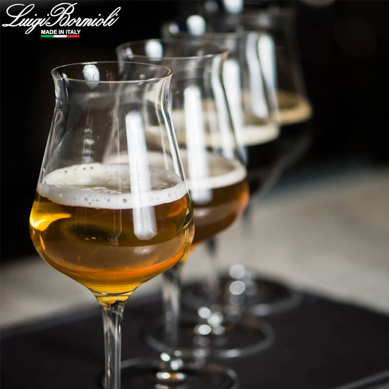 42 Cl Bormioli Luigi Birrateque Calice Birra In Vetro Set 2 Pezzi