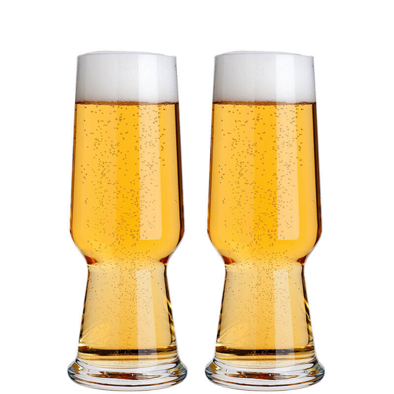 54 Cl Bormioli Luigi Birrateque Pilsner Bicchiere Birra In Vetro Set 2 Pezzi