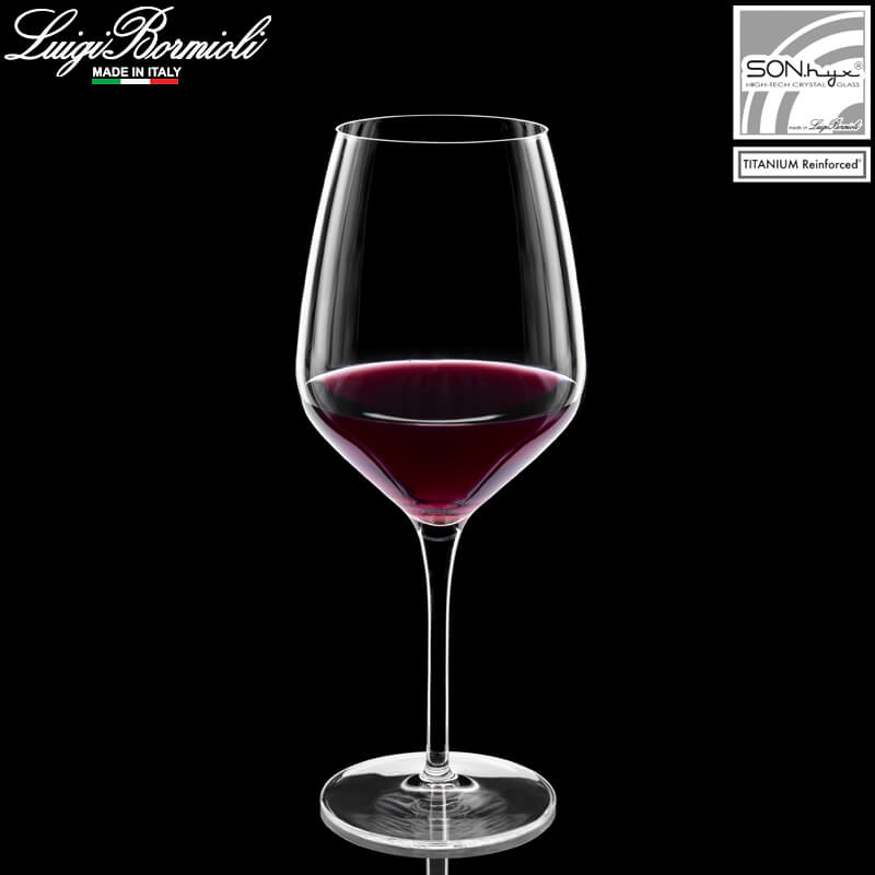70 Cl Bormioli Luigi Regency Calice Vino Rosso Bordeaux In Vetro Set 4 Pezzi