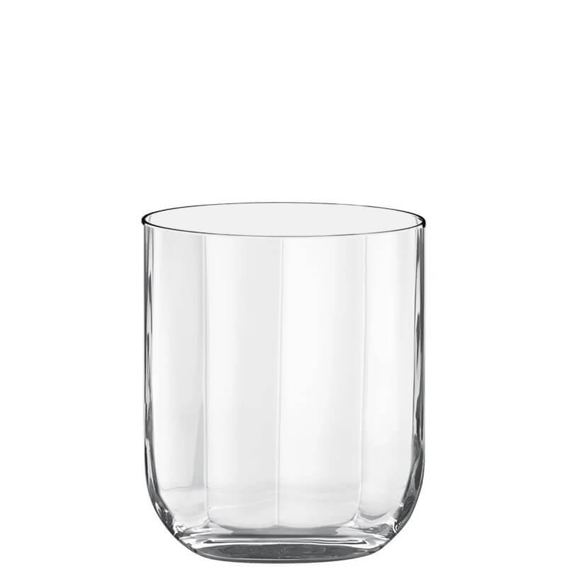 35 Cl Bormioli Luigi Jazz Bicchiere Whisky In Vetro Set 4 Pezzi