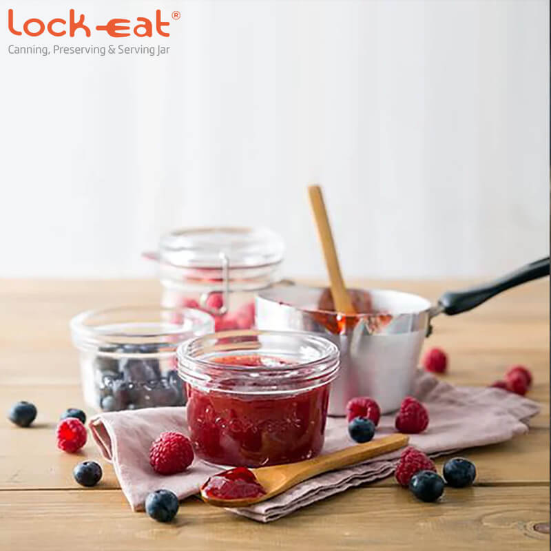 50 Cl Bormioli Luigi Lock Eat Terrina In Vetro Set 12 Pezzi