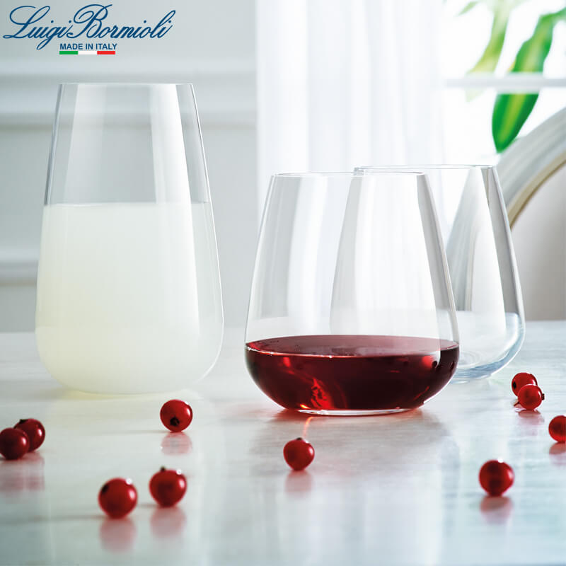 35 Cl Bormioli Luigi Talismano Bicchiere Acqua In Vetro Set 4 Pezzi