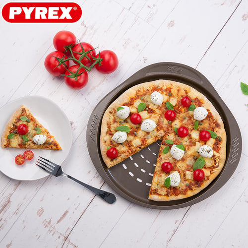 32 Cm Pyrex Asimetria Teglia Pizza Rotonda Antiaderente