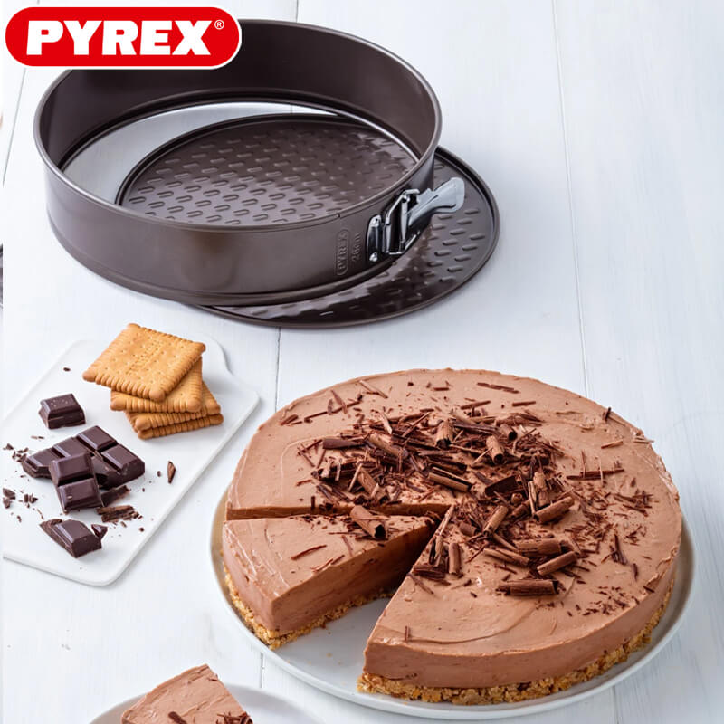 Pyrex Asimetria Tortiera Apribile Rotonda Antiaderente
