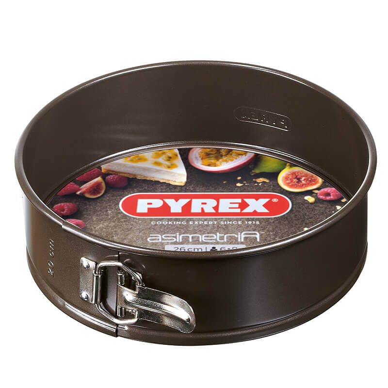 Pyrex Asimetria Tortiera Apribile Rotonda Antiaderente
