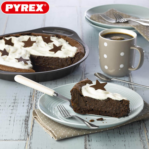Pyrex Asimetria Stampo Crostata Rotonda Antiaderente