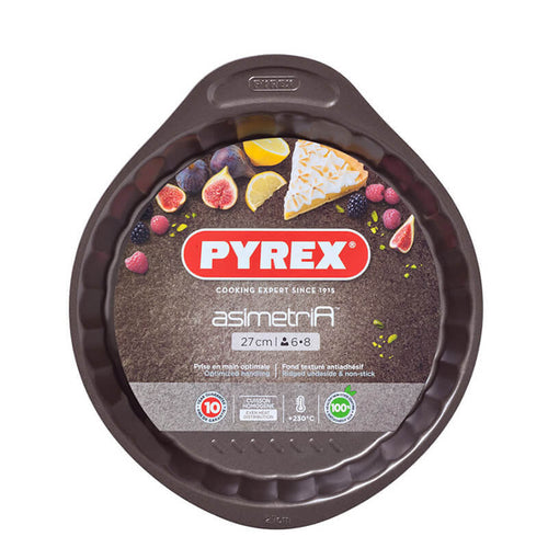 Pyrex Asimetria Stampo Crostata Rotonda Antiaderente