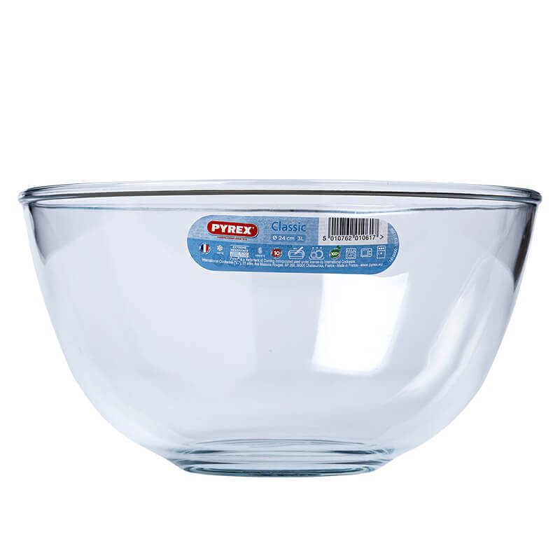 Pyrex Classic Coppa Multiuso Rotonda In Vetro Borosilicato