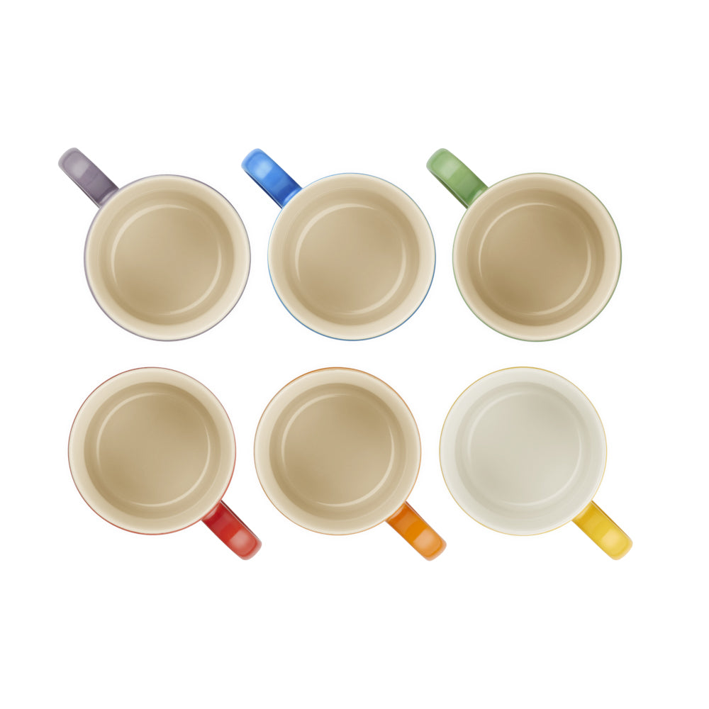 35 cl - Set 6 tazas London de gres