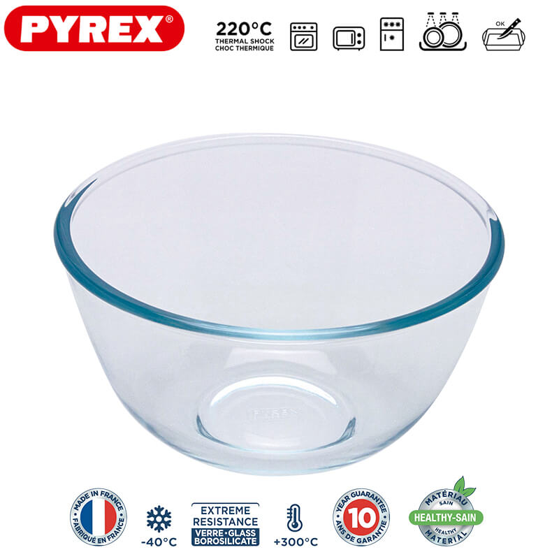 Pyrex Classic Coppa Multiuso Rotonda In Vetro Borosilicato